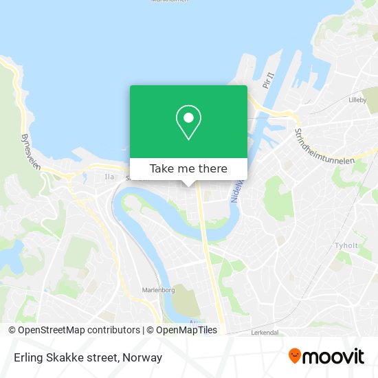 Erling Skakke street map