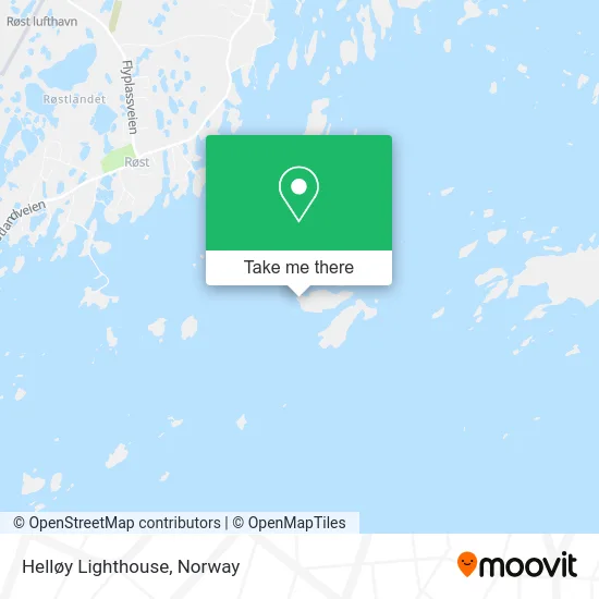 Helløy Lighthouse map