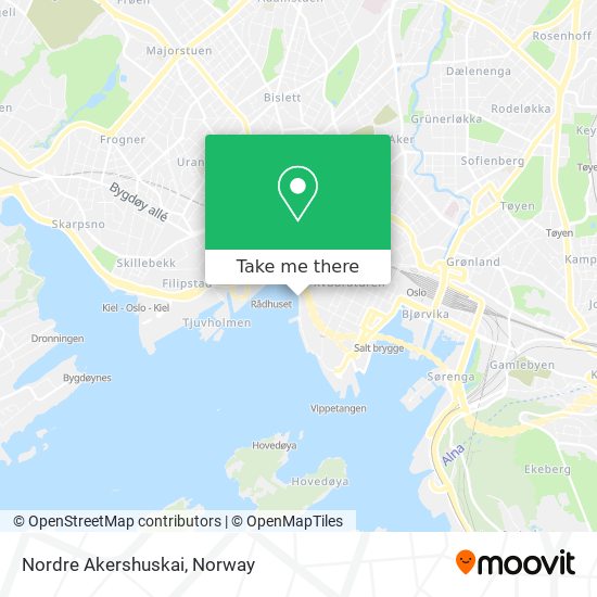 Nordre Akershuskai map