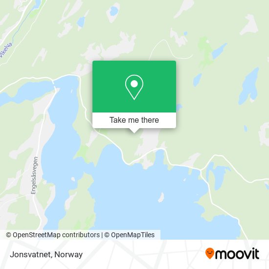 Jonsvatnet map