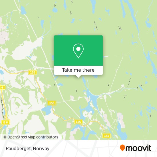 Raudberget map