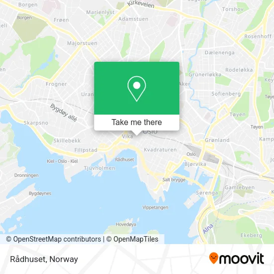 Rådhuset map