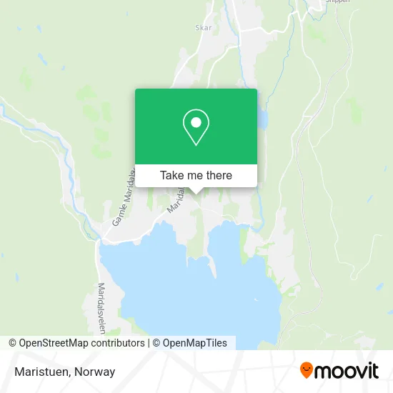 Maristuen map