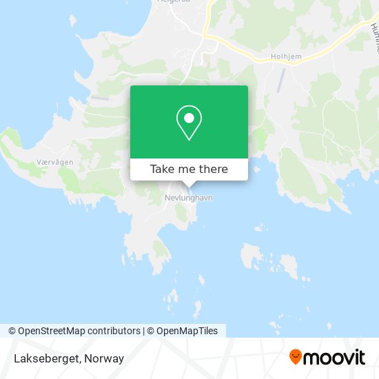 Lakseberget map