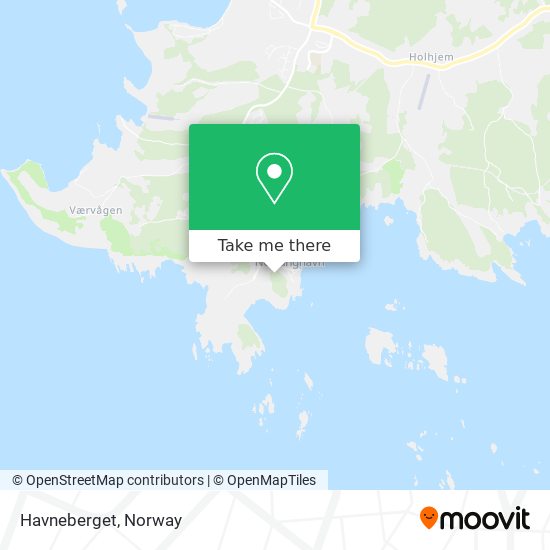 Havneberget map