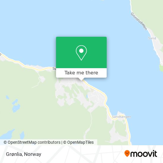 Grønlia map