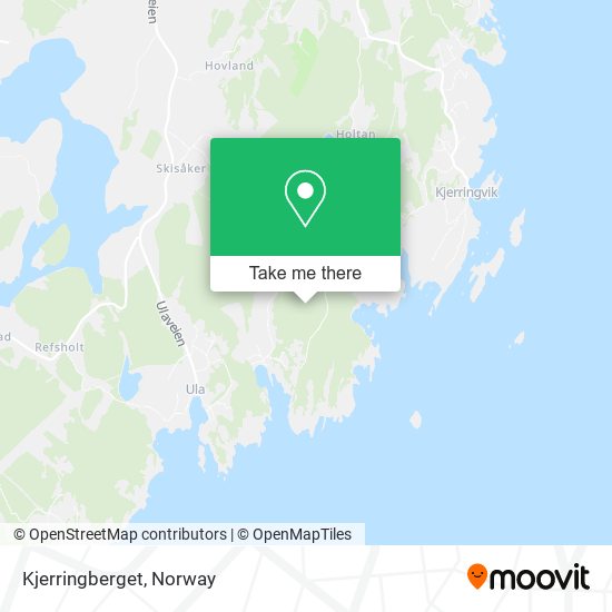 Kjerringberget map