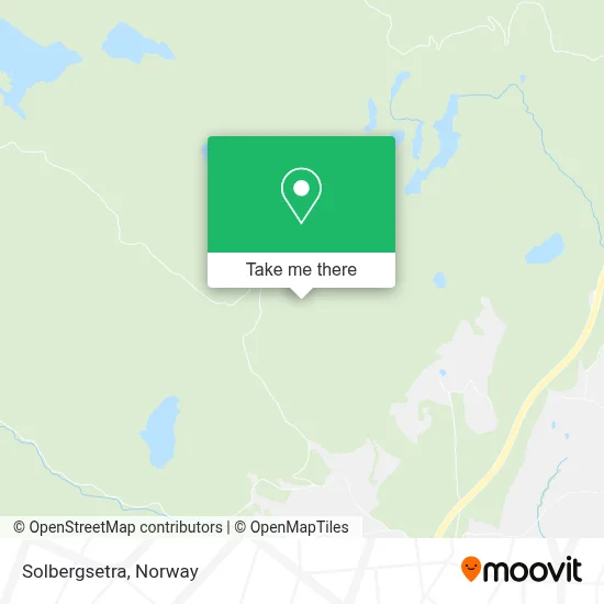 Solbergsetra map