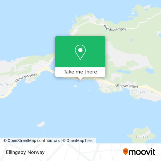 Ellingsøy map