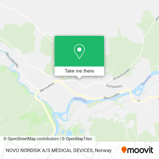 NOVO NORDISK A / S MEDICAL DEVICES map