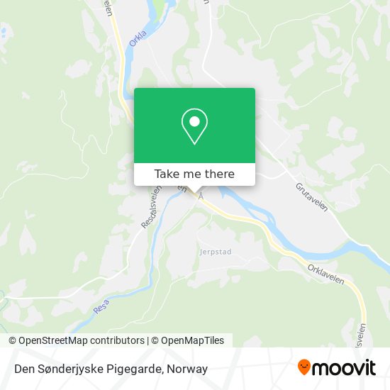 Den Sønderjyske Pigegarde map