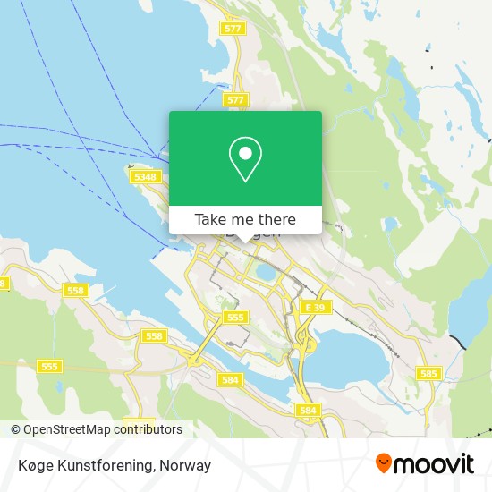 Køge Kunstforening map