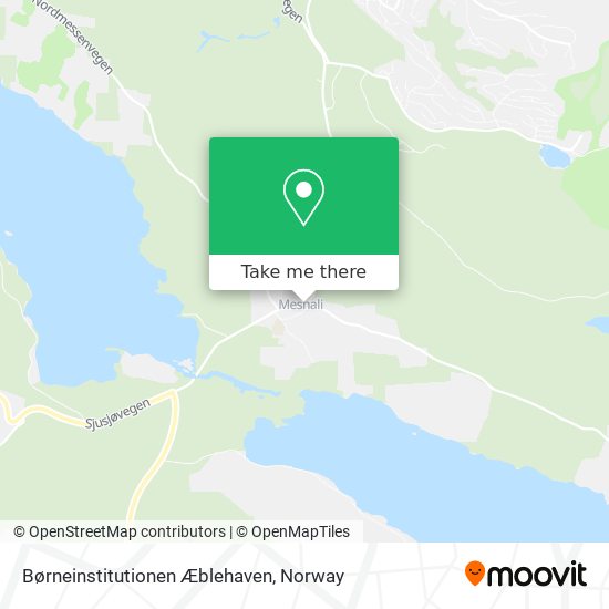 Børneinstitutionen Æblehaven map