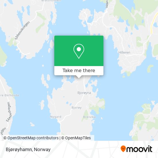 Bjørøyhamn map