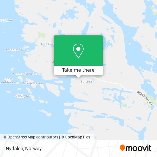 Nydalen map