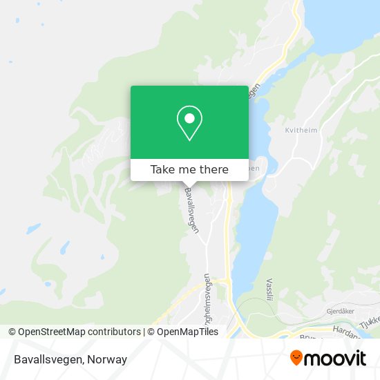 Bavallsvegen map