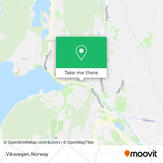 Vikavegen map