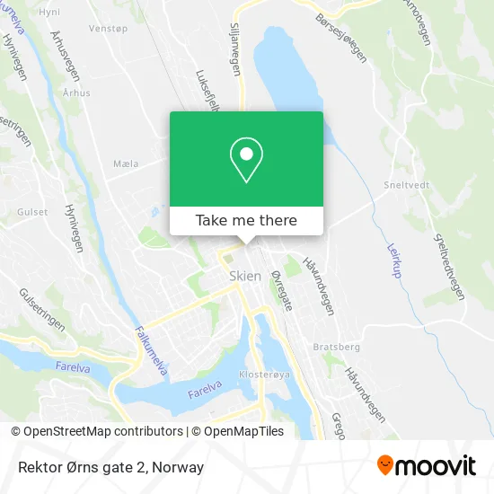 Rektor Ørns gate 2 map