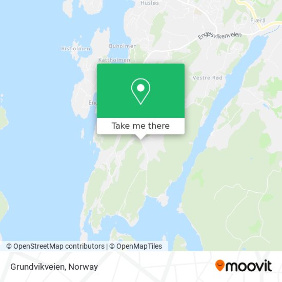 Grundvikveien map