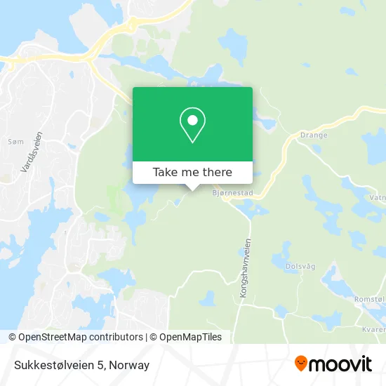Sukkestølveien 5 map