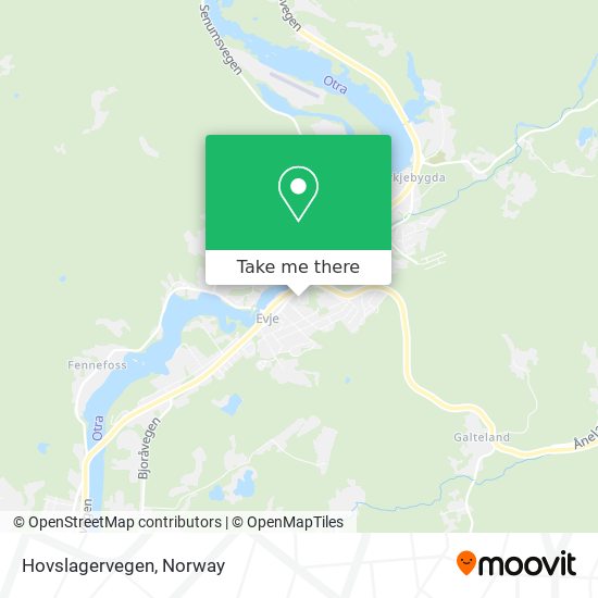 Hovslagervegen map