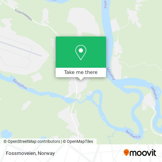 Fossmoveien map