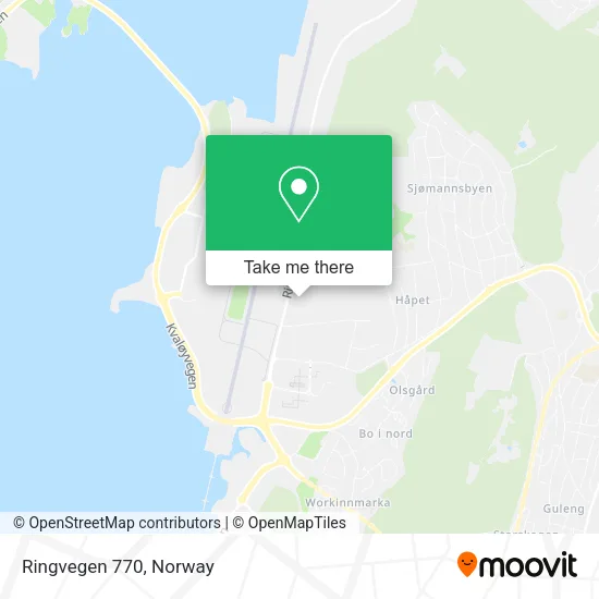 Ringvegen 770 map