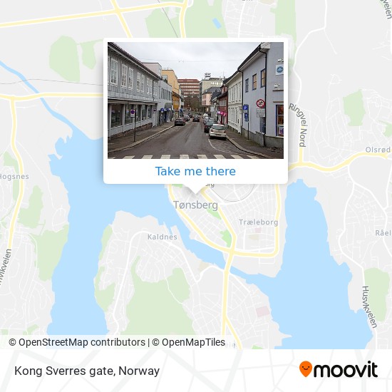 Kong Sverres gate map