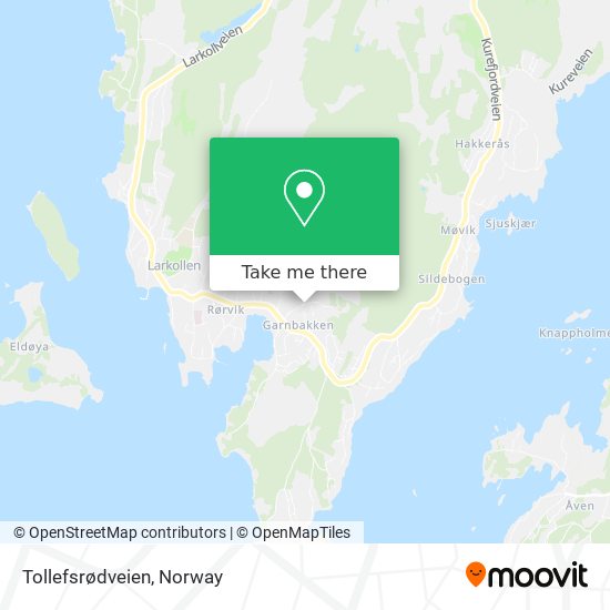 Tollefsrødveien map