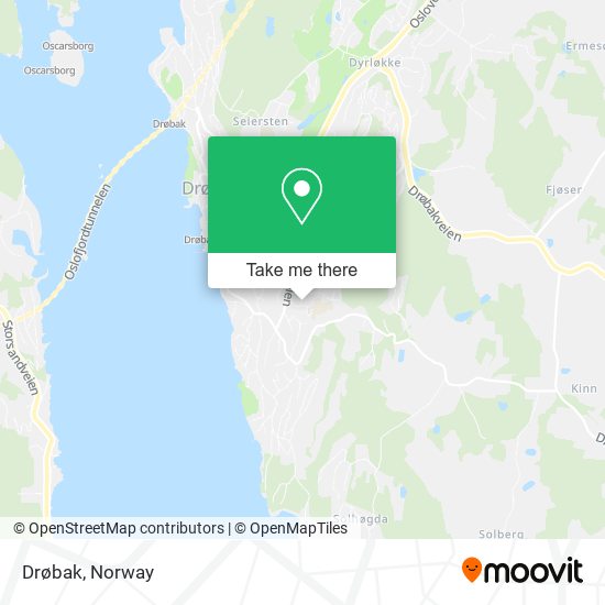 Drøbak map