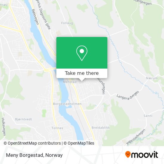 Meny Borgestad map