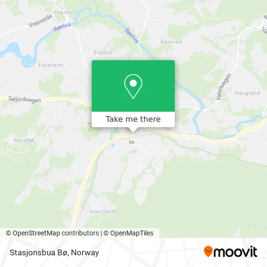 Stasjonsbua Bø map