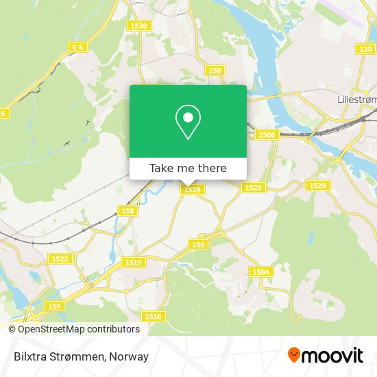 Bilxtra Strømmen map