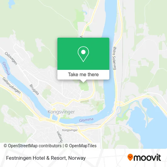 Festningen Hotel & Resort map