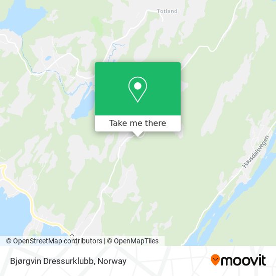 Bjørgvin Dressurklubb map