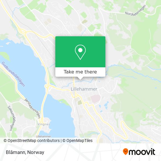 Blåmann map