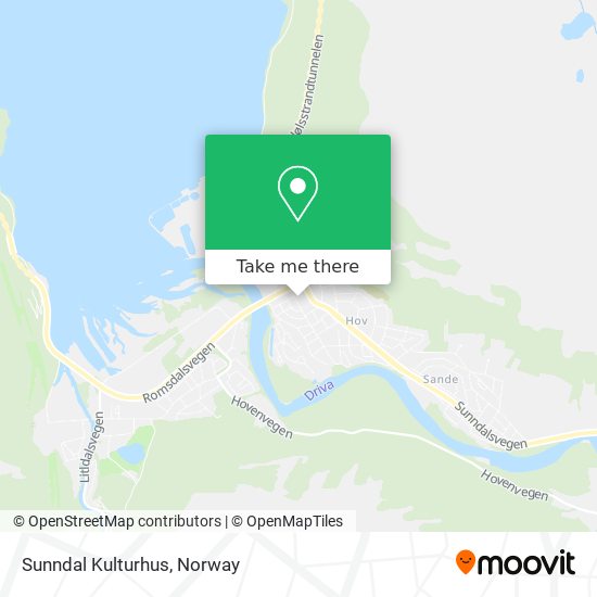 Sunndal Kulturhus map