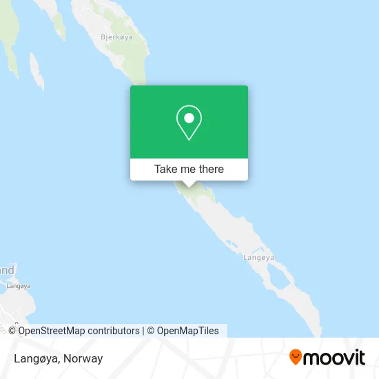Langøya map