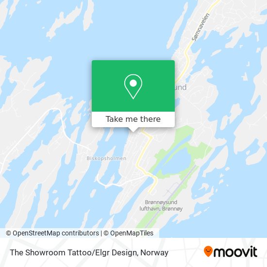 The Showroom Tattoo / Elgr Design map