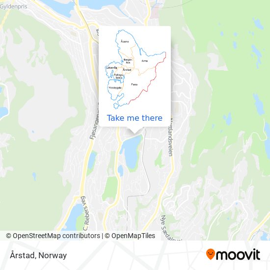 Årstad map