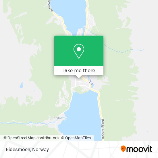 Eidesmoen map