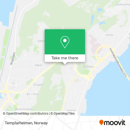 Templarheimen map
