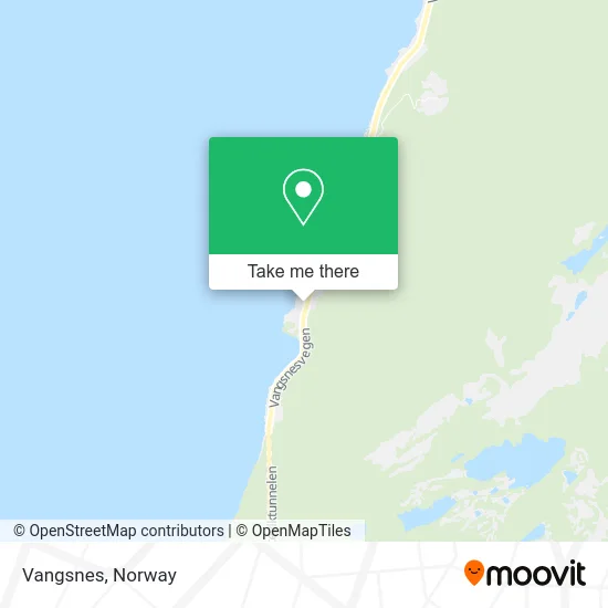 Vangsnes map