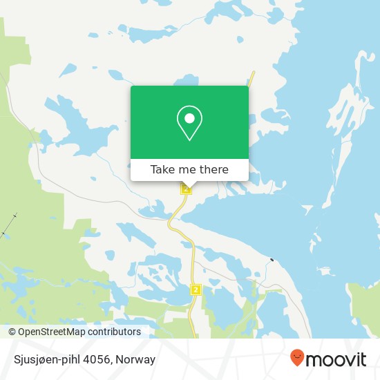 Sjusjøen-pihl 4056 map