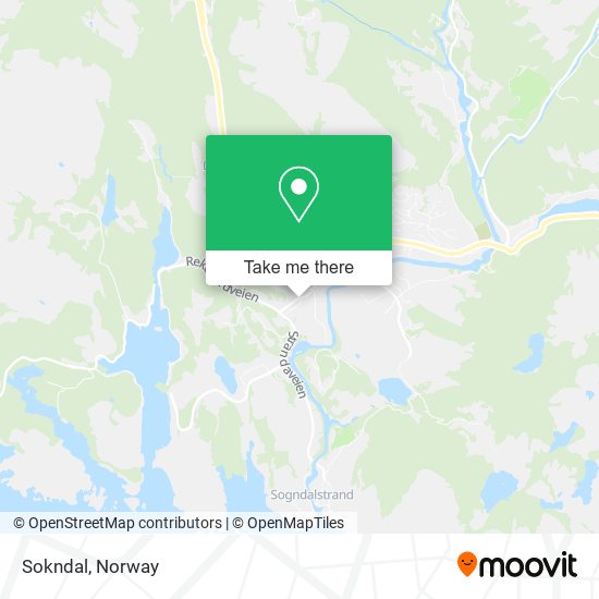 Sokndal map