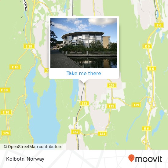 Kolbotn map