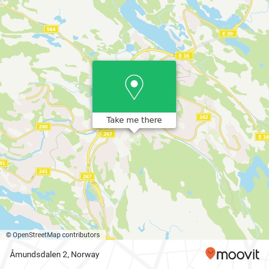 Åmundsdalen 2 map