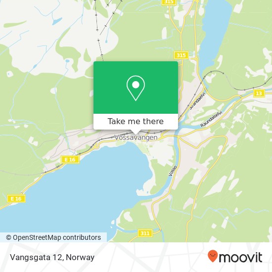 Vangsgata 12 map