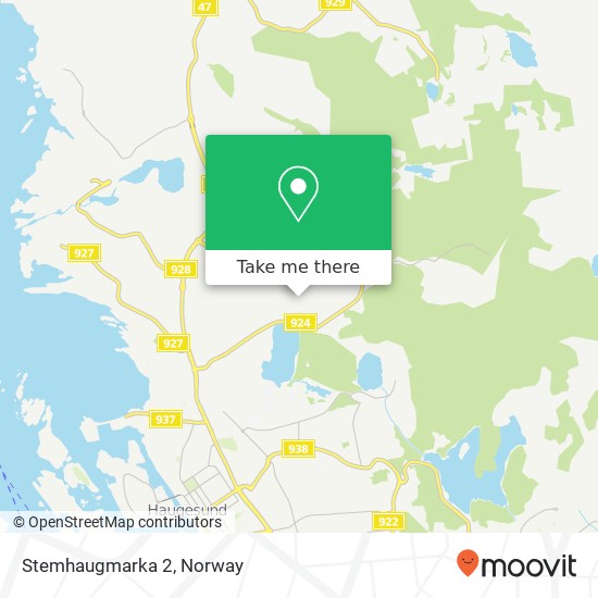 Stemhaugmarka 2 map