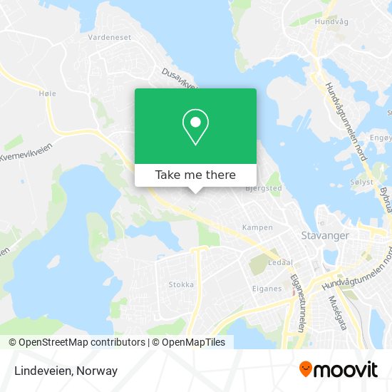 Lindeveien map